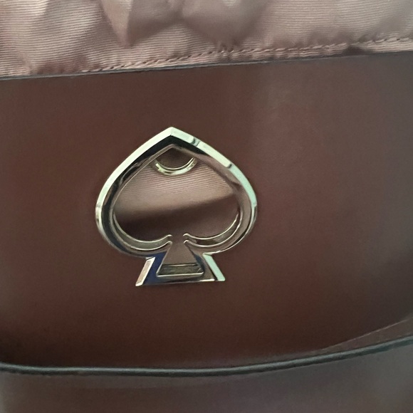 Elegant Brown and Pink Women's Bucket Bag - Picture 3 of 9